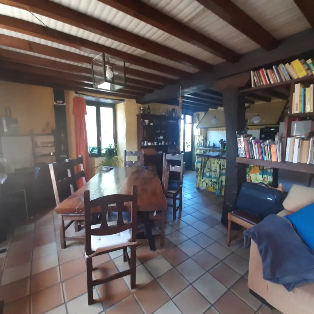 Menjador de Casa o xalet en venda en Mañón amb Jardí privat, Terrassa i Moblat