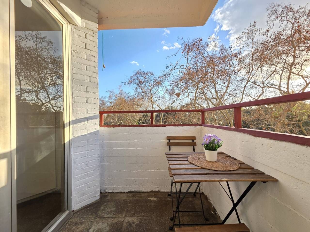 Balcony of Duplex for sale in  Barcelona Capital  with Heating, Parquet flooring and Terrace