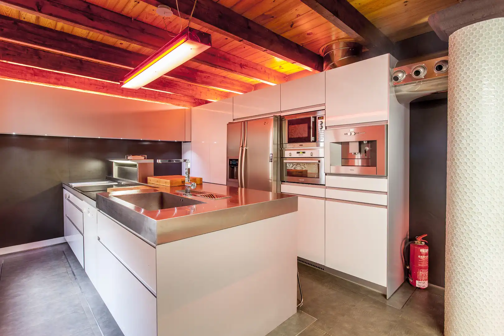 Cocina de Casa o chalet en venta en Náquera con Aire acondicionado, Jardín privado y Terraza