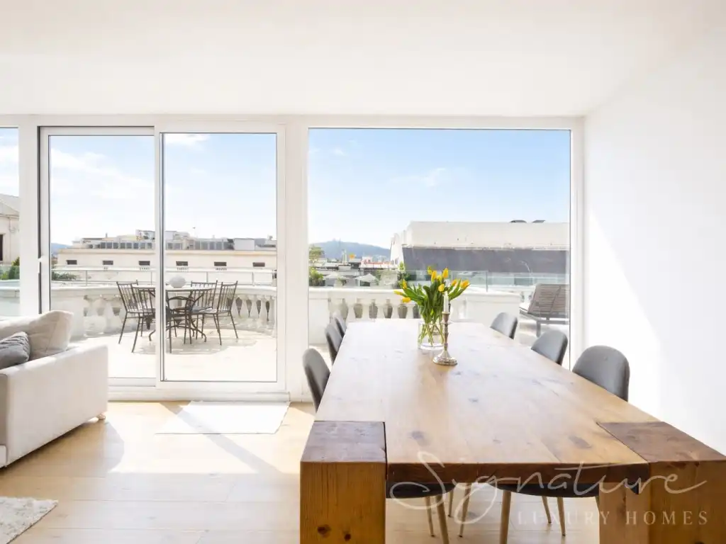 Penthouse mit Aufzug zur Miete in Calle Arago, imagen 5