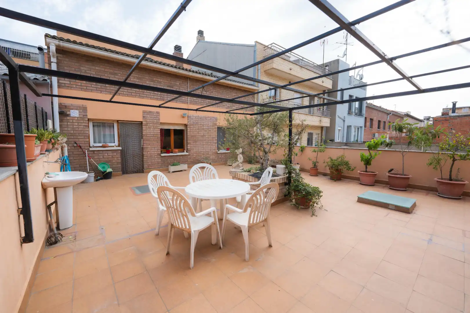 Terraza de Casa adosada en venta en Vilanova del Camí con Aire acondicionado, Calefacción y Terraza