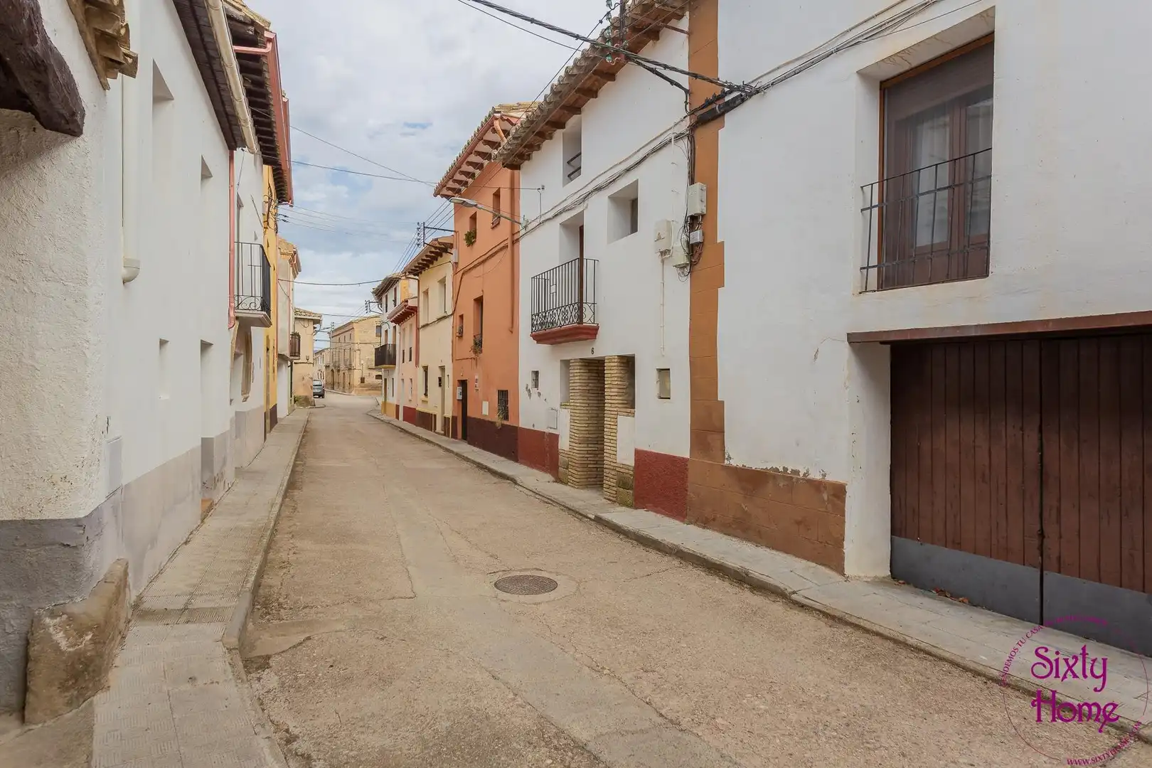 Exterior view of Houses for sale in Lupiñén-Ortilla  with Private garden and Terrace