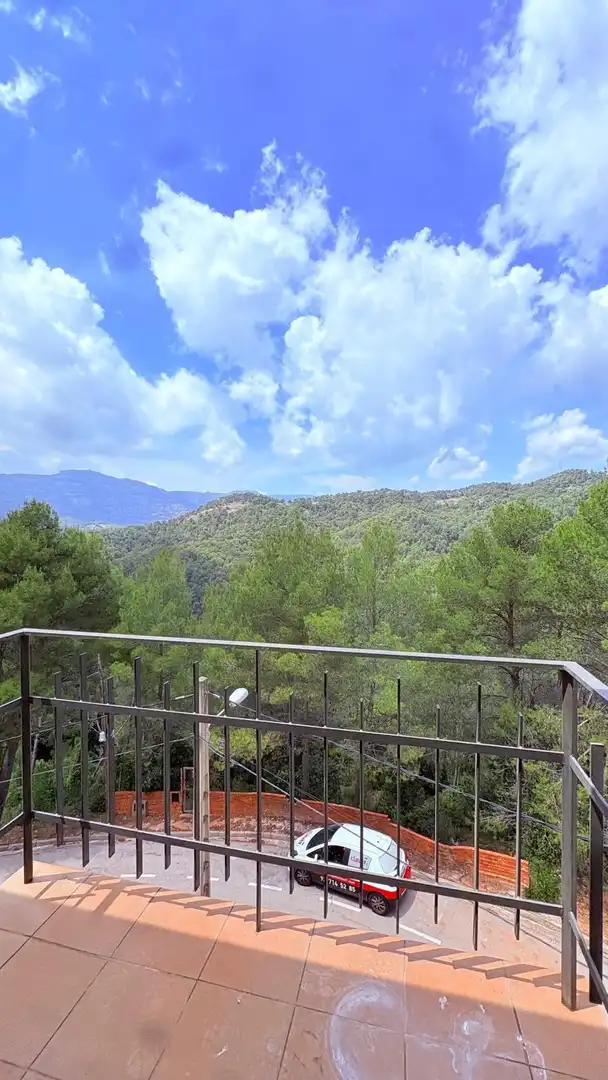 Terraza de Casa o chalet en venta en Castellar del Vallès con Calefacción, Parquet y Terraza
