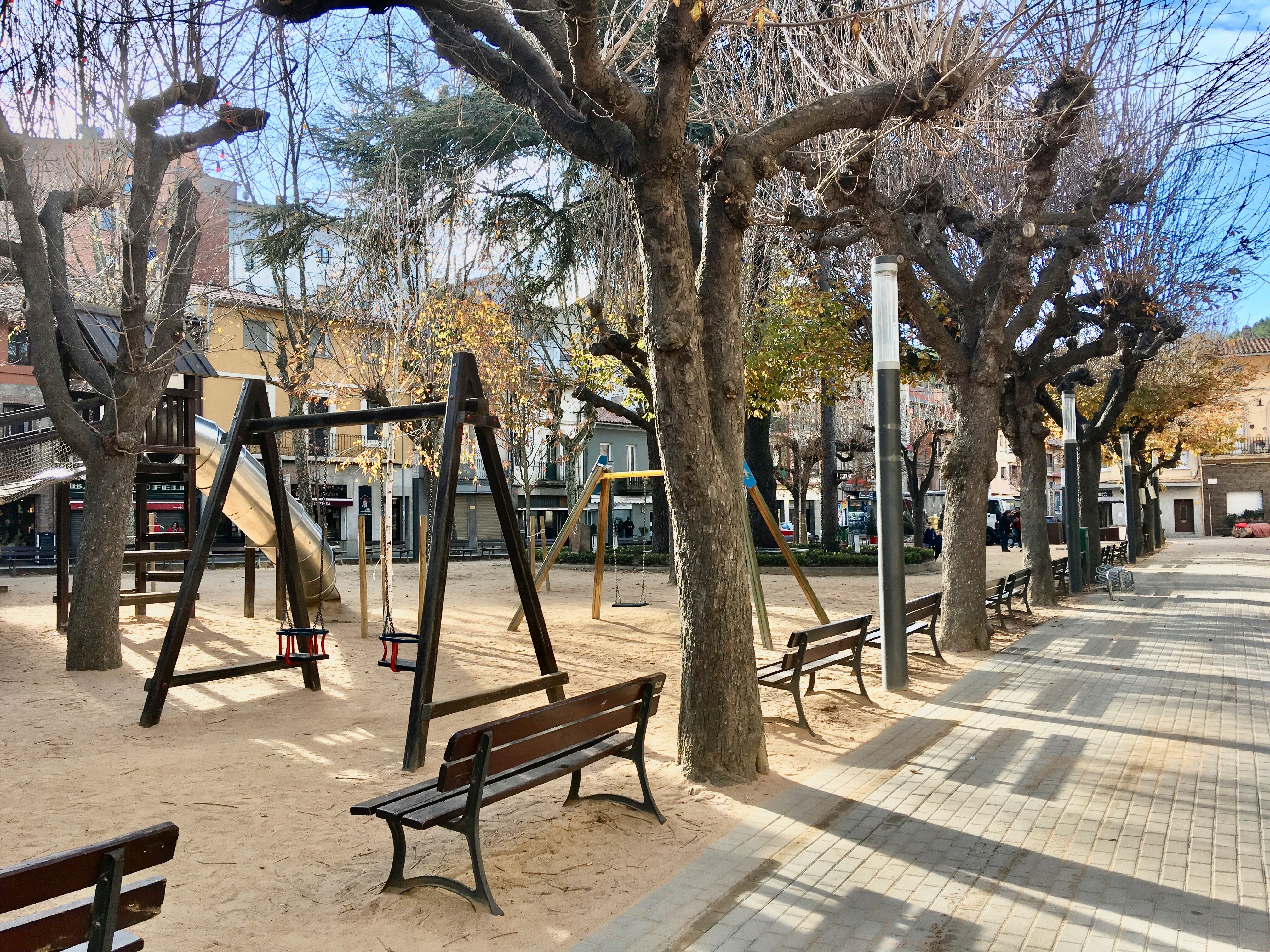 Vista exterior de Pis en venda en Sant Hilari Sacalm amb Balcó