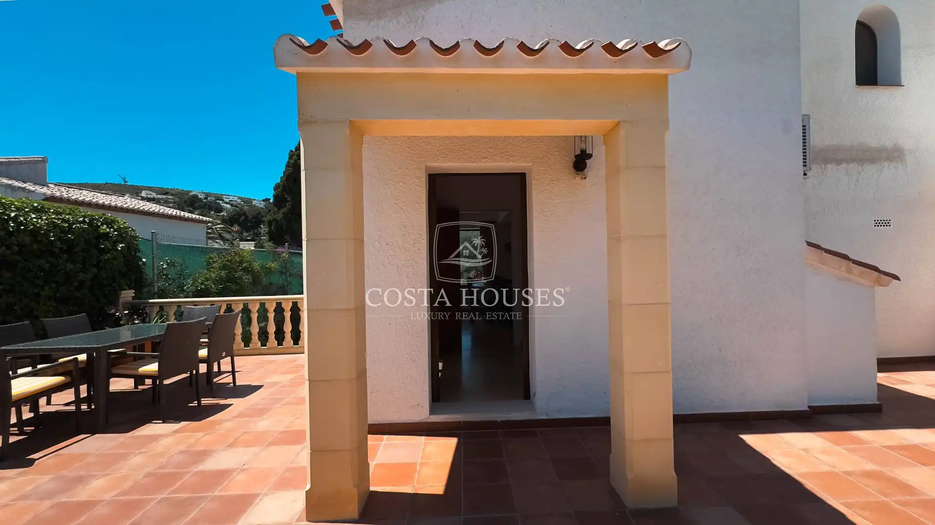 Terrace of Houses for sale in Jávea / Xàbia  with Air Conditioner, Private garden and Terrace