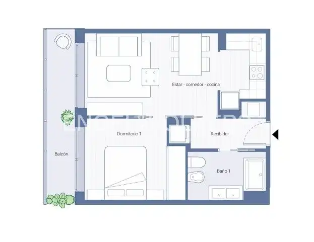 Flat for sale in Barcelona  with Air Conditioner, Heating and Swimming Pool