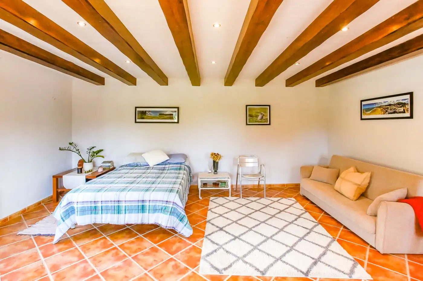 Habitación de Finca rústica en venta en Sant Iscle de Vallalta con Calefacción, Terraza y Trastero