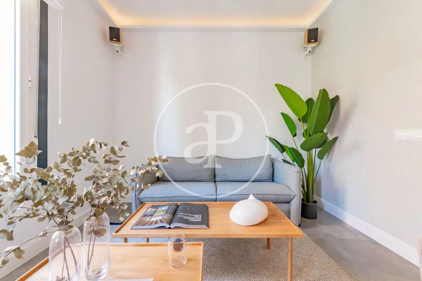 Living room of Flat for sale in Madrid  with Air Conditioner, Heating and Balcony