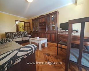 Living room of Flat for sale in Vigo   with Parquet flooring, Terrace and Storage room