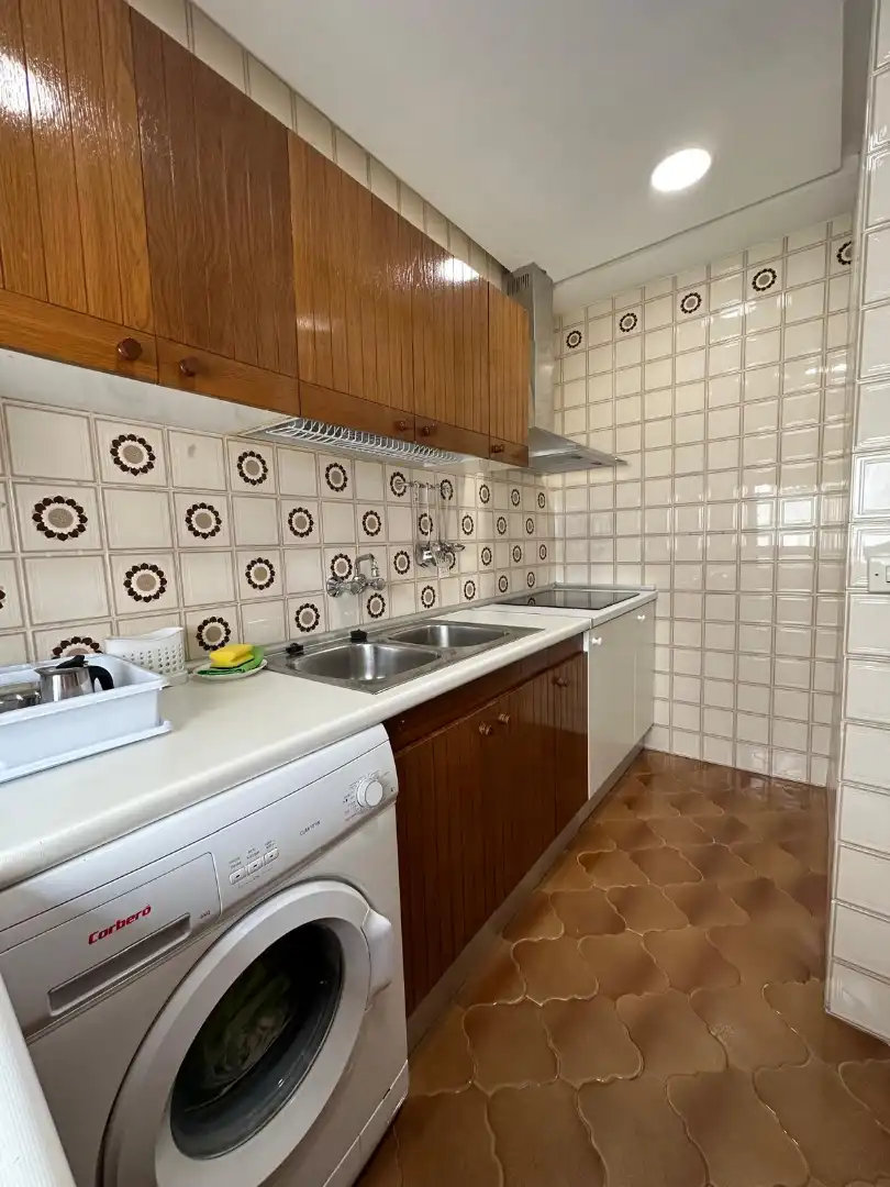 Küche von Wohnung zum Verkauf in Andújar mit Klimaanlage, Möbliert und Ofen