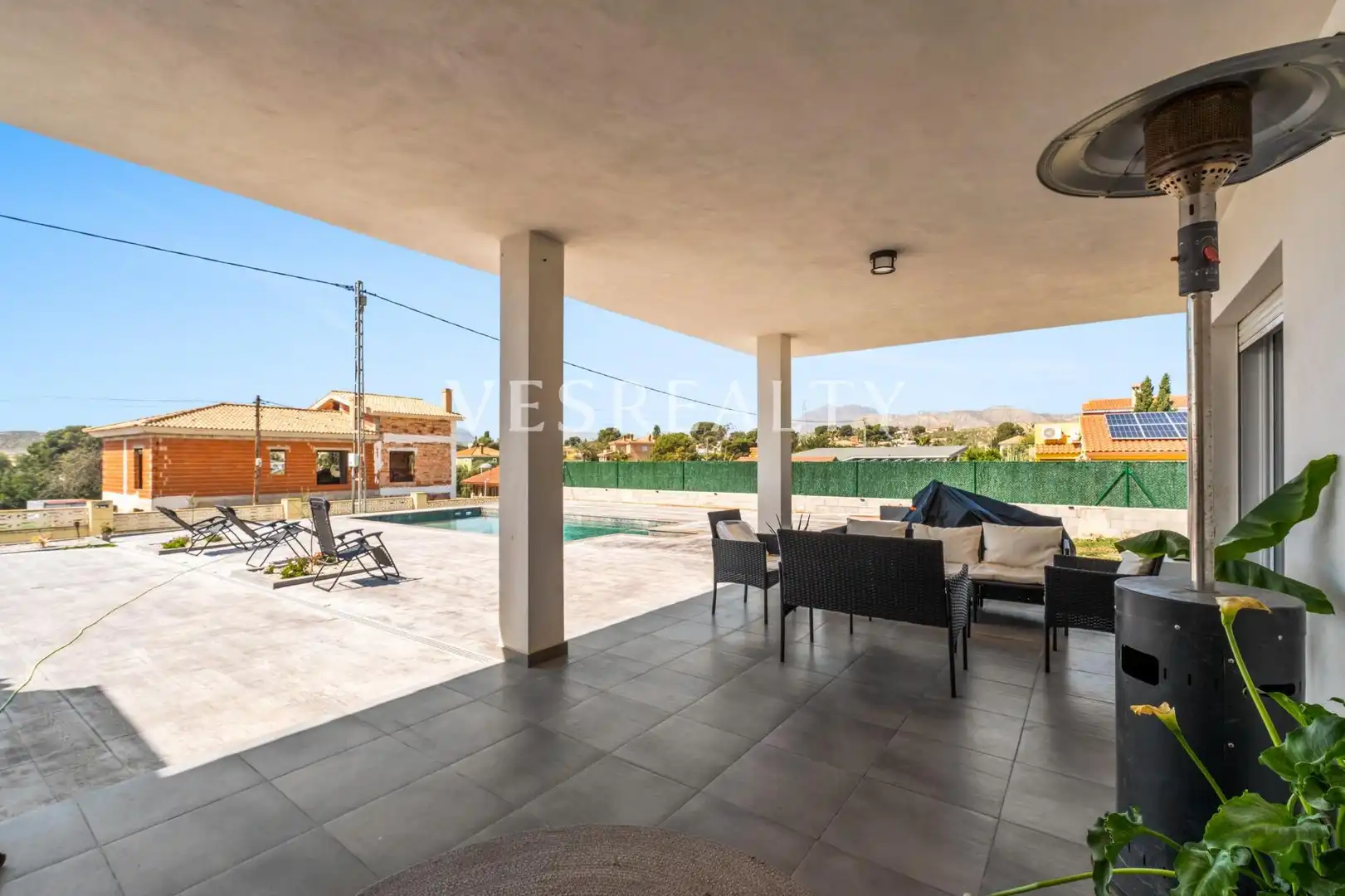 Vista exterior de Casa o chalet en venta en Busot con Aire acondicionado, Calefacción y Terraza