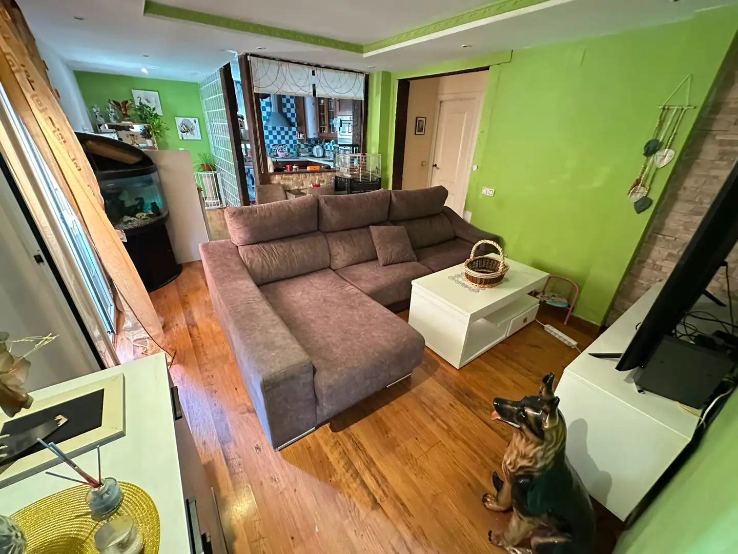 Sala de estar de Casa o chalet en venta en Parla con Aire acondicionado y Balcón