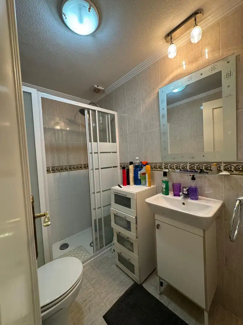 Baño de Apartamento en venta en Almoradí con Aire acondicionado, Amueblado y Piscina comunitaria