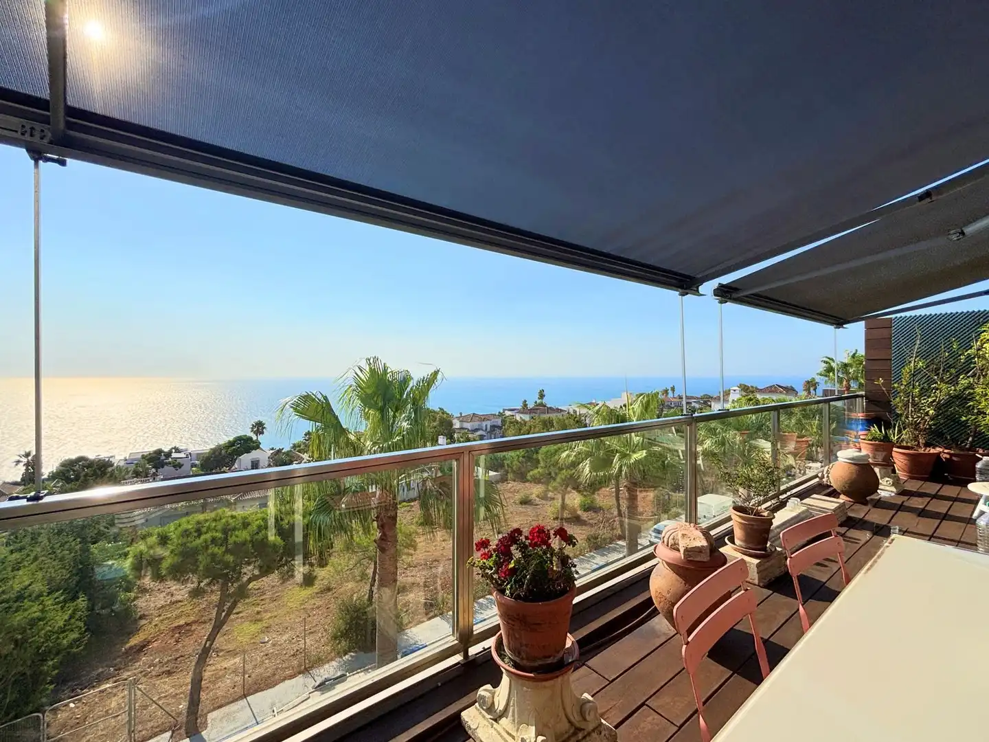 Terraza de Ático en venta en Manilva con Aire acondicionado, Terraza y TV