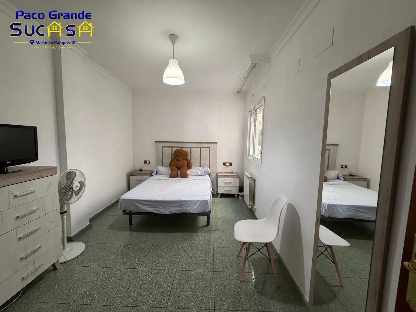 Schlafzimmer von Wohnung zur Miete in Maracena mit Klimaanlage, Heizung und Möbliert