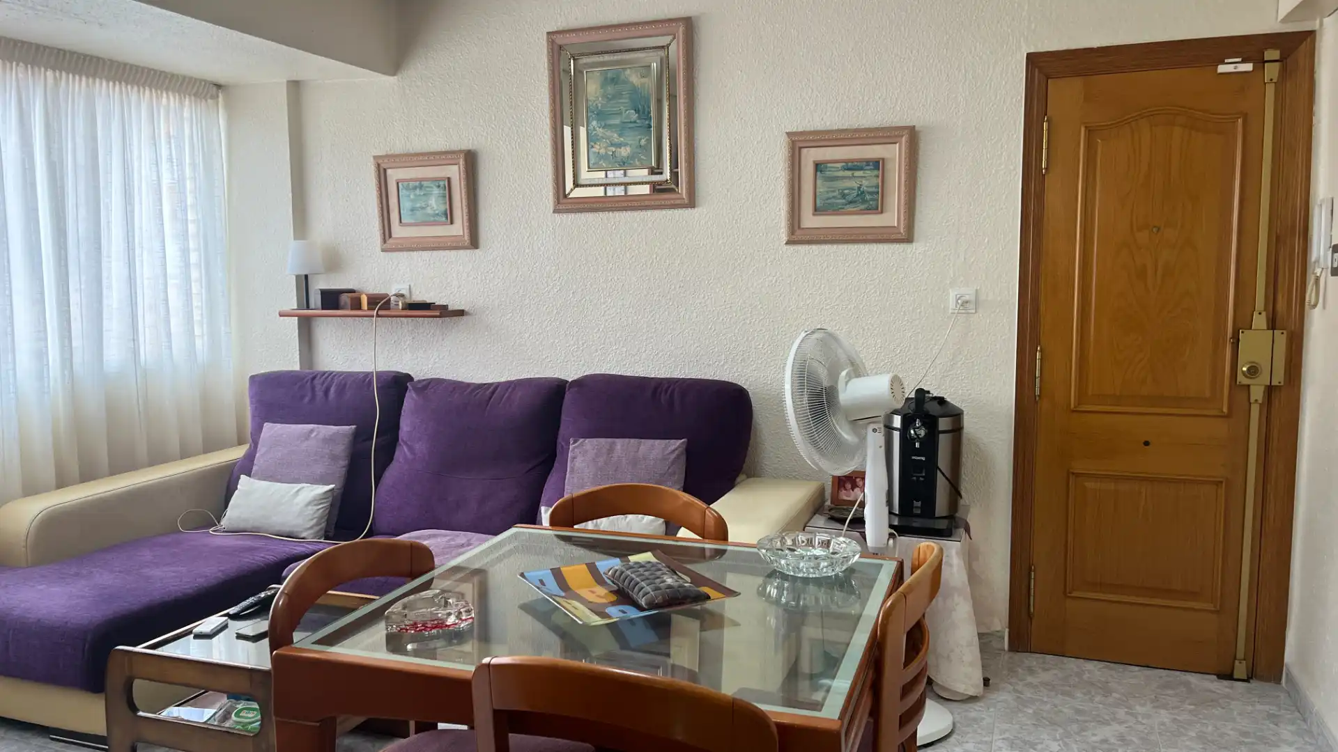 Living room of Flat for sale in Valencia  with Air Conditioner