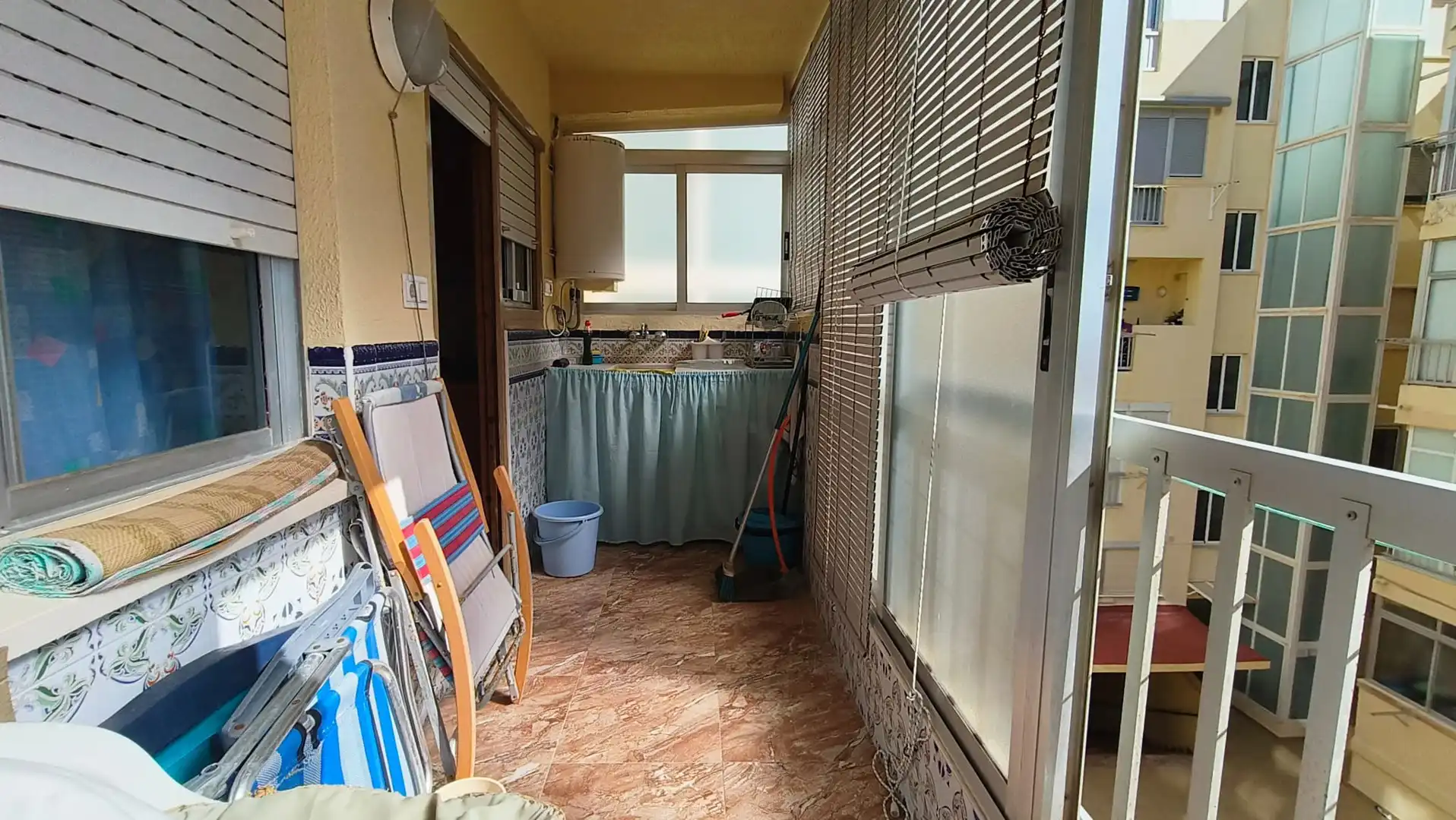 Balcony of Flat for sale in Carlet  with Furnished