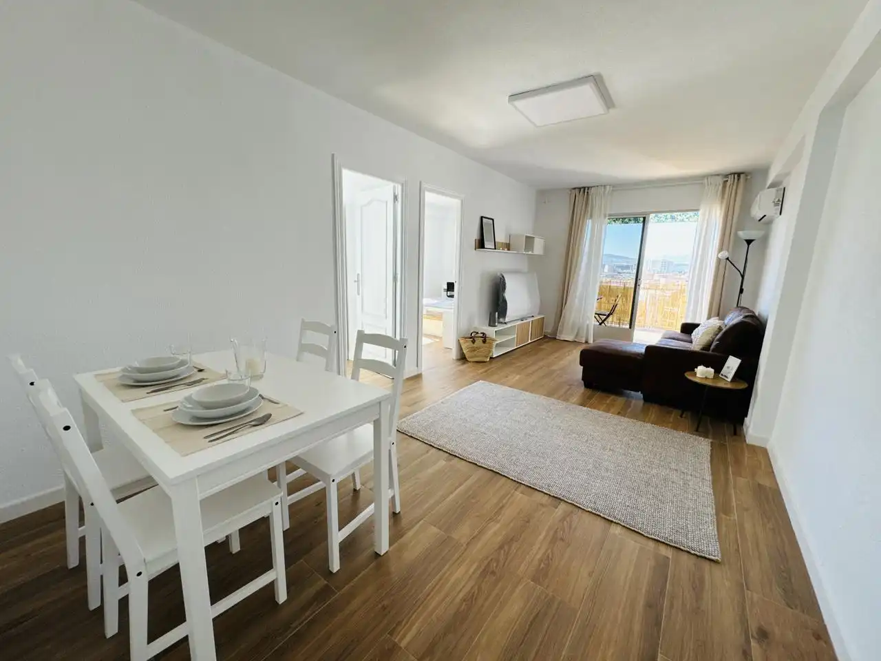 Sala d'estar de Àtic de lloguer en Granada