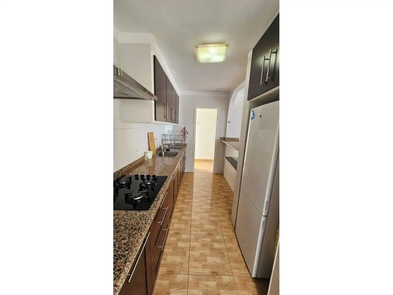 Cocina de Apartamento de alquiler en San Cristóbal de la Laguna con Terraza, Amueblado y Balcón