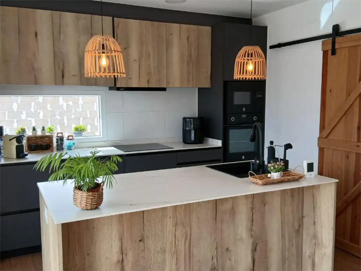 Cocina de Piso en venta en Vila-real con Aire acondicionado, Jardín privado y Trastero