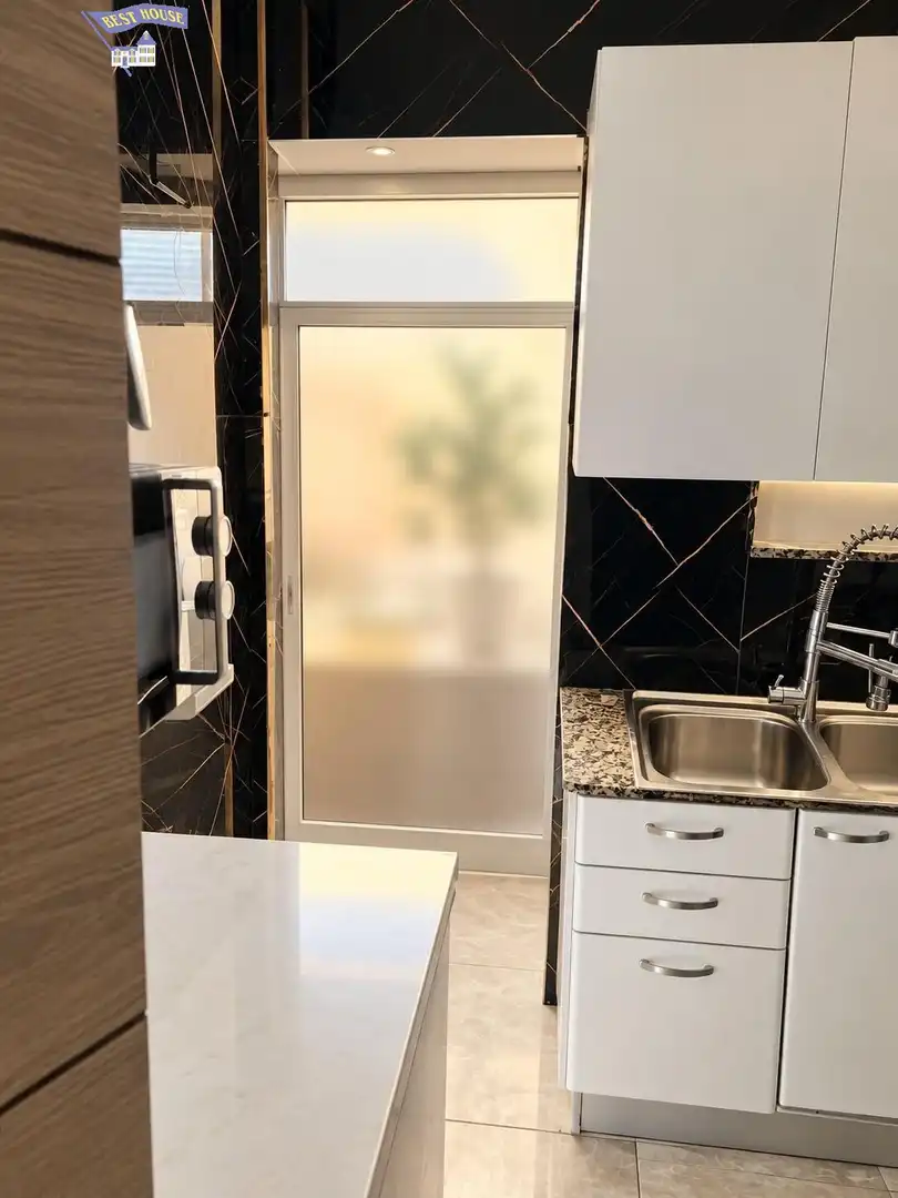 Kitchen of Flat for sale in Can Sant Joan