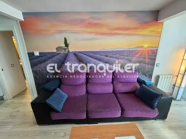 Wohnzimmer von Wohnung zur Miete in Leganés mit Möbliert und Waschmaschine