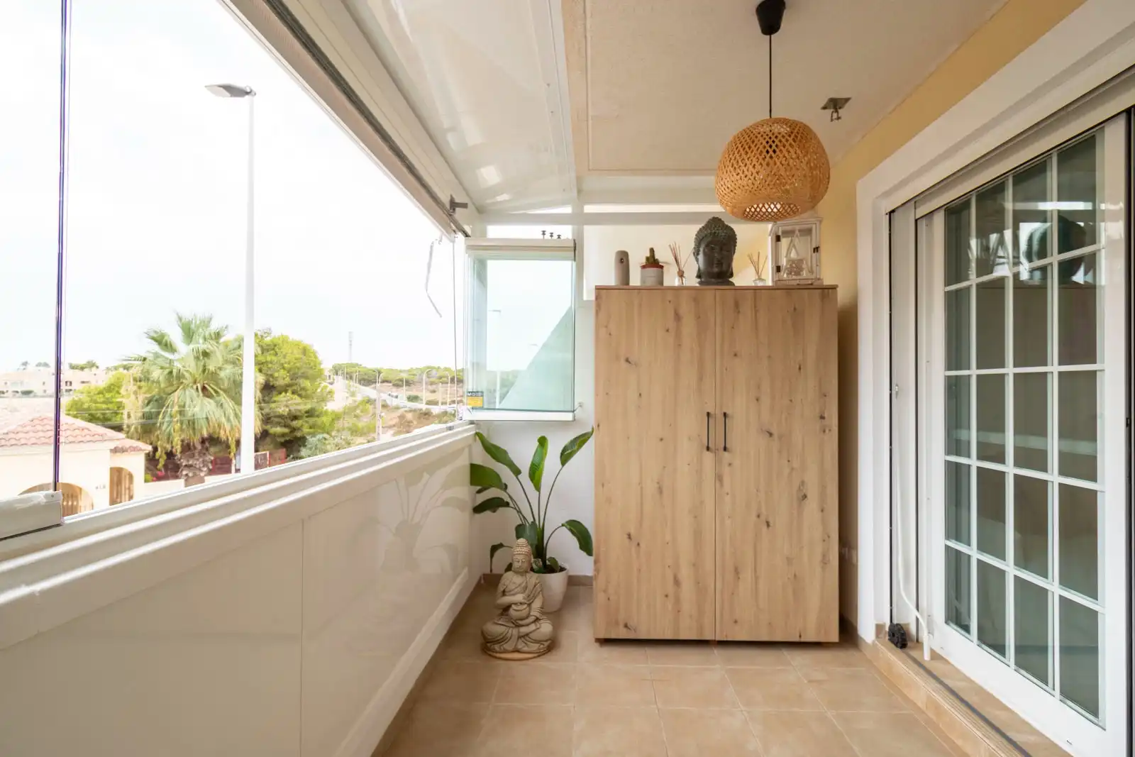 Balcony of Flat for sale in Santa Pola  with Furnished and Community pool