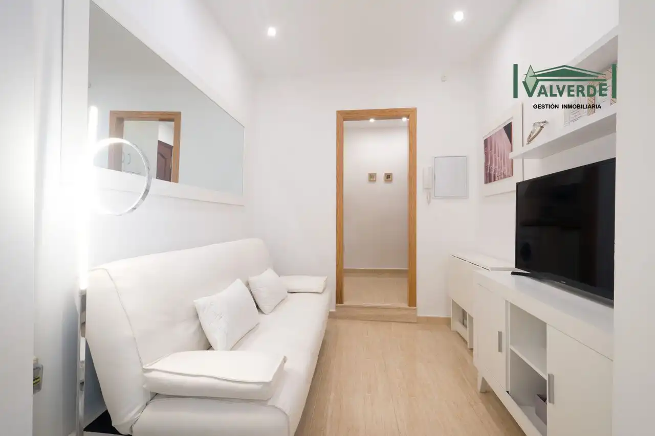 Sala d'estar de Apartament de lloguer en Granada amb Aire condicionat, Calefacció i Moblat