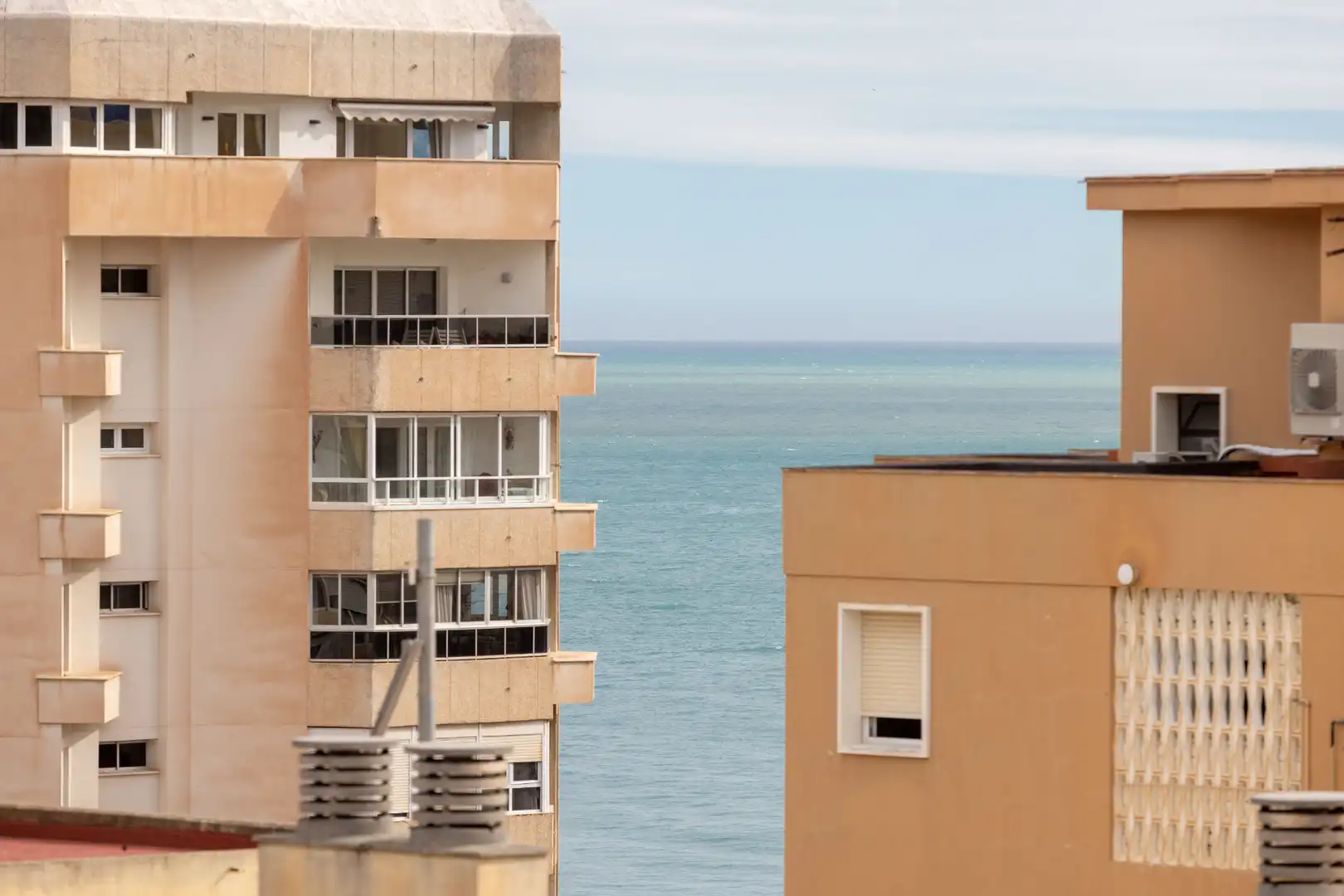Vista exterior de Piso en venta en Málaga con Aire acondicionado, Calefacción y Terraza