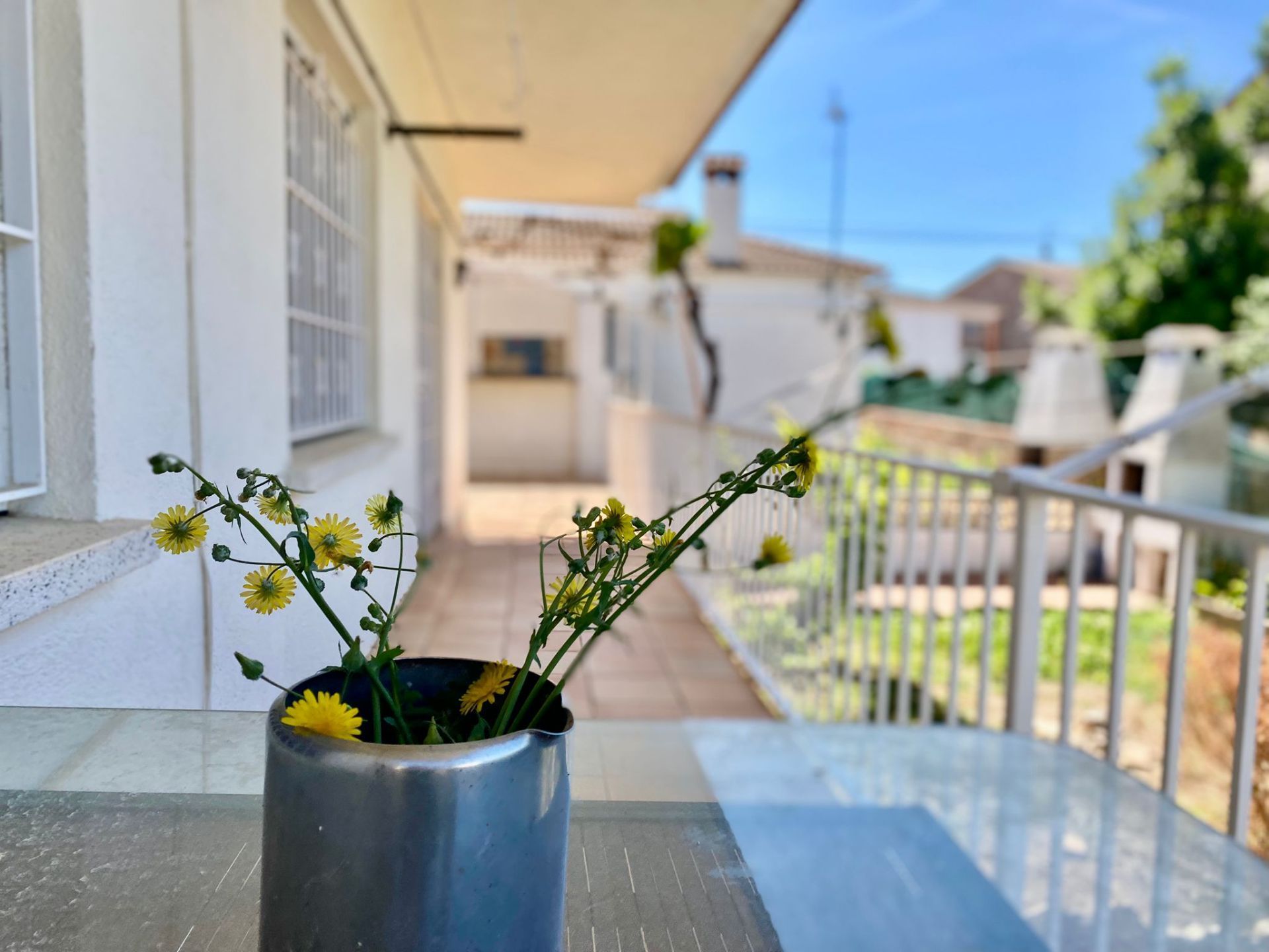 Vista exterior de Casa o xalet en venda en Creixell amb Calefacció, Jardí privat i Terrassa
