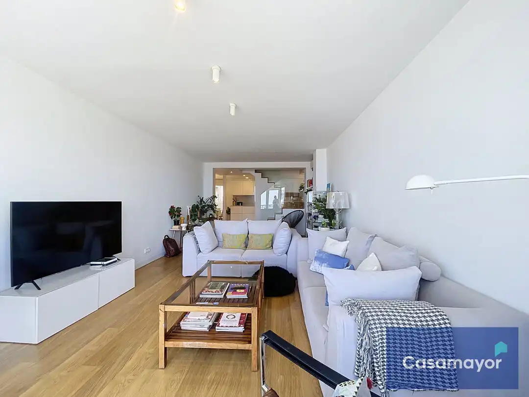 Sala d'estar de Dúplex en venda en Alicante / Alacant amb Aire condicionat
