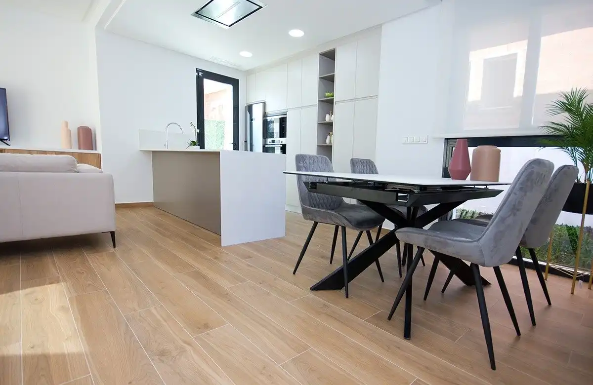 Dining room of Houses for sale in El Campello  with Heating, Terrace and Swimming Pool
