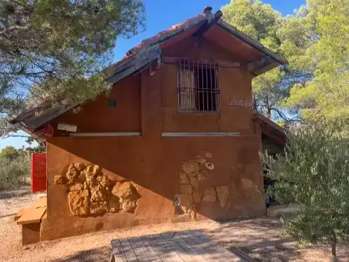 Vista exterior de Finca rústica en venda en La Pobla de Cérvoles