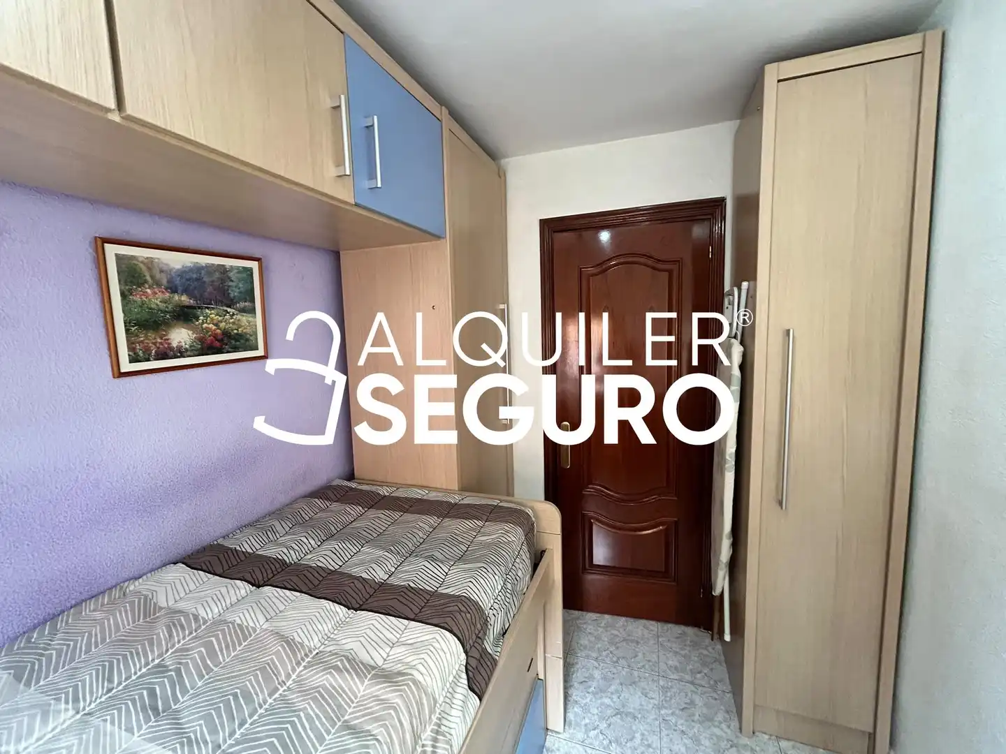 Bedroom of Flat for rent in Puente de Vallecas