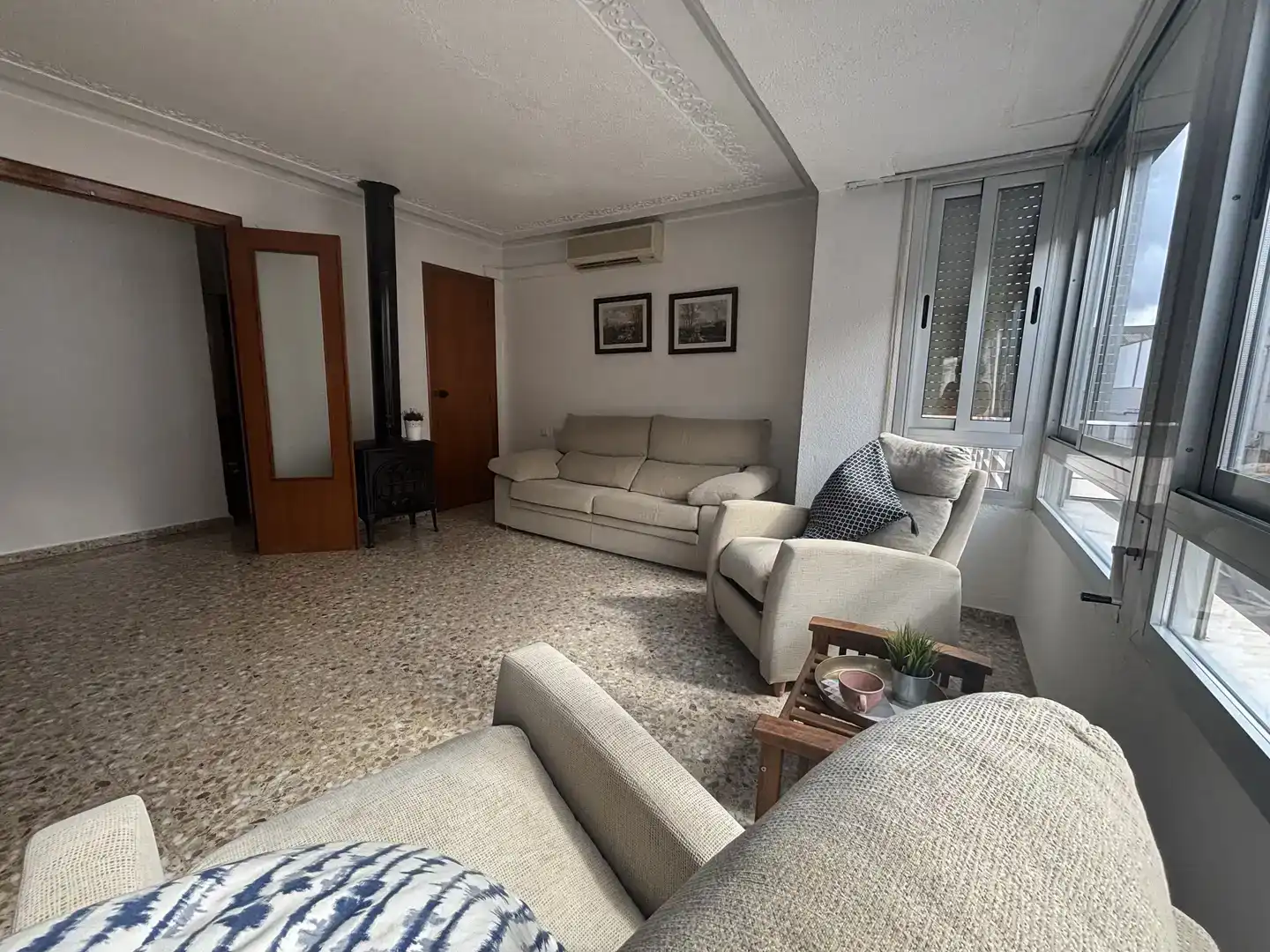 Wohnzimmer von Wohnung zur Miete in Faura, Valencia