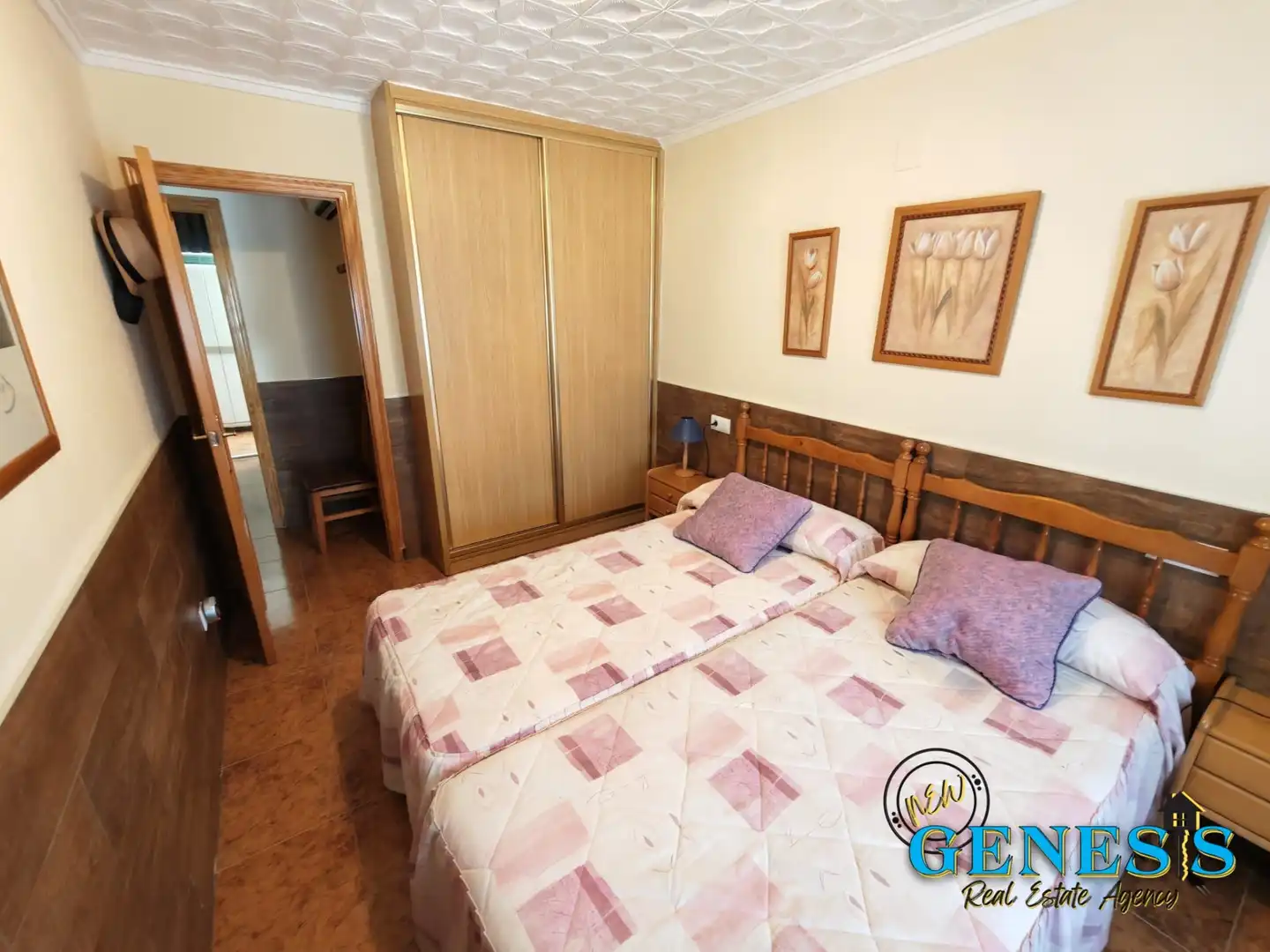 Dormitori de Casa adosada en venda en Torrevieja amb Aire condicionat, Terrassa i Moblat
