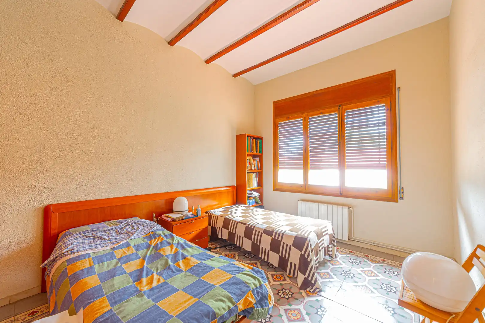 Bedroom of Houses for sale in Sant Feliu de Llobregat  with Heating, Private garden and Balcony