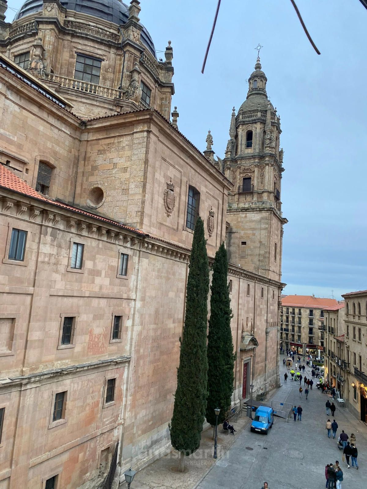 Exterior view of Flat to rent in Salamanca Capital  with Heating, Terrace and Furnished