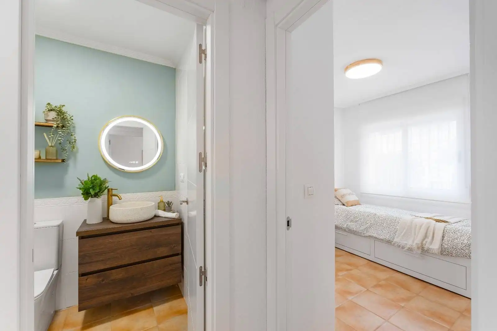 Habitación de Apartamento en venta en Orihuela con Aire acondicionado, Calefacción y Jardín privado