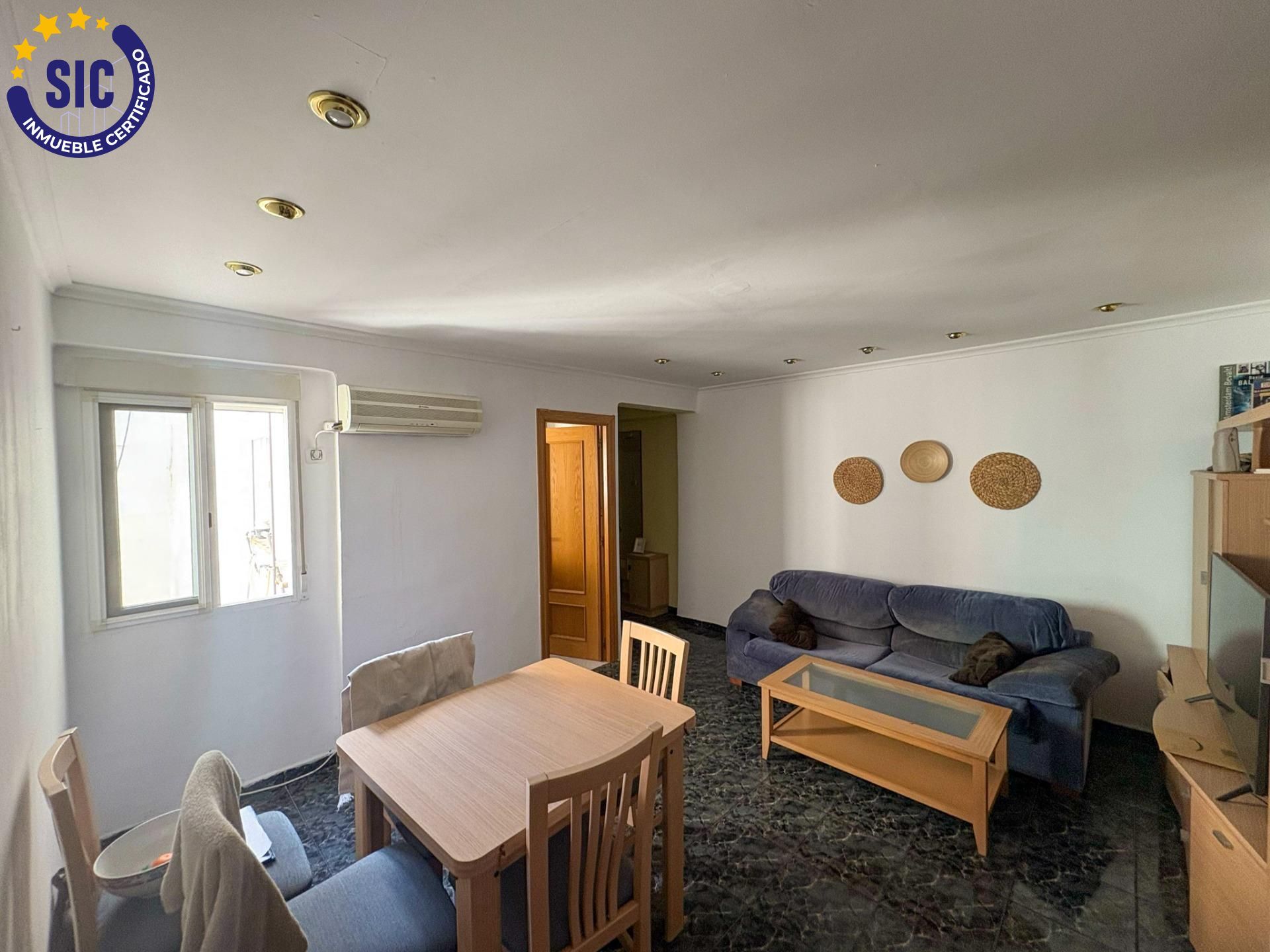 Living room of Flat for sale in  Valencia Capital  with Heating