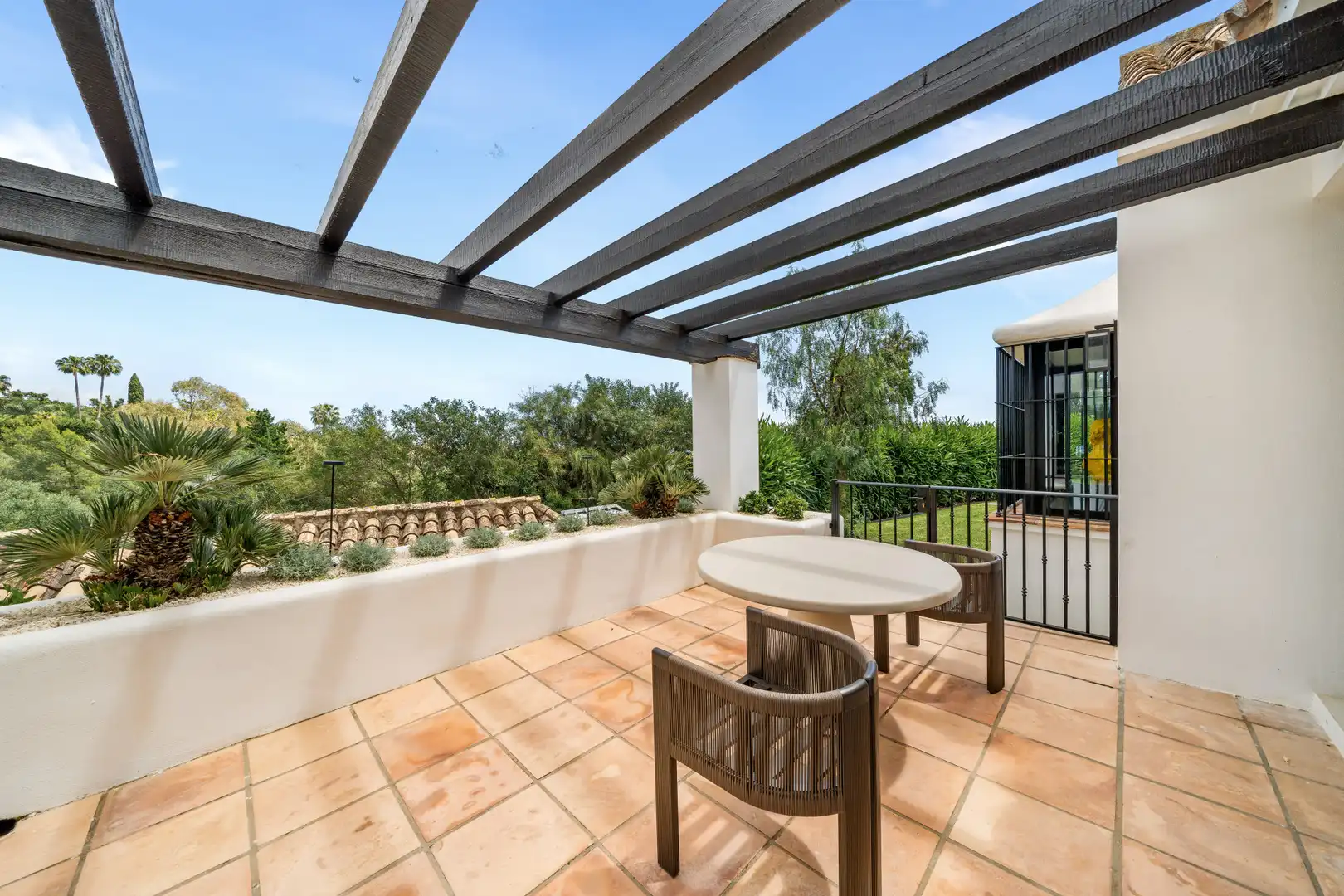 Terraza de Casa o chalet en venta en Milla de Oro