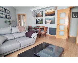 Living room of Flat to rent in  Madrid Capital  with Air Conditioner and Balcony