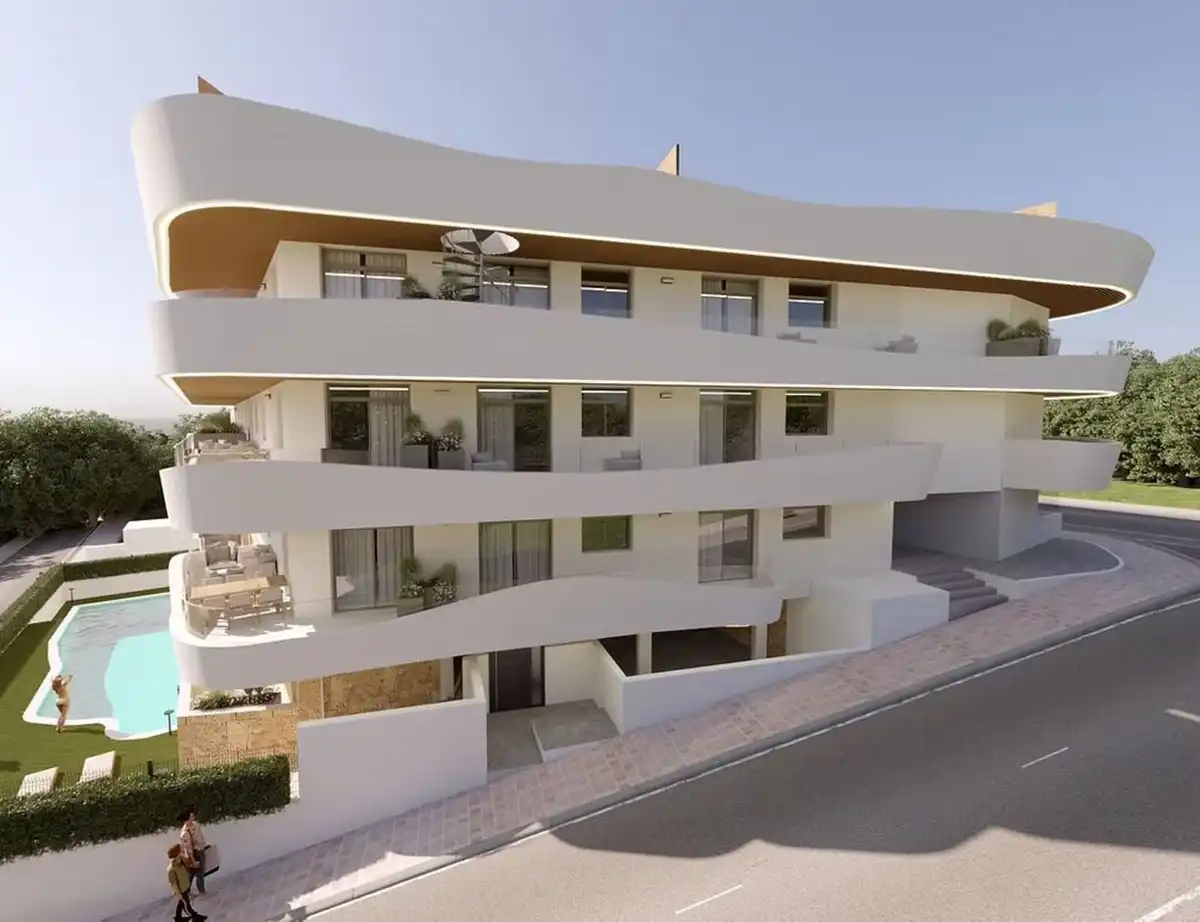 Apartament amb piscina en venda a Estepona Pueblo, imagen 3