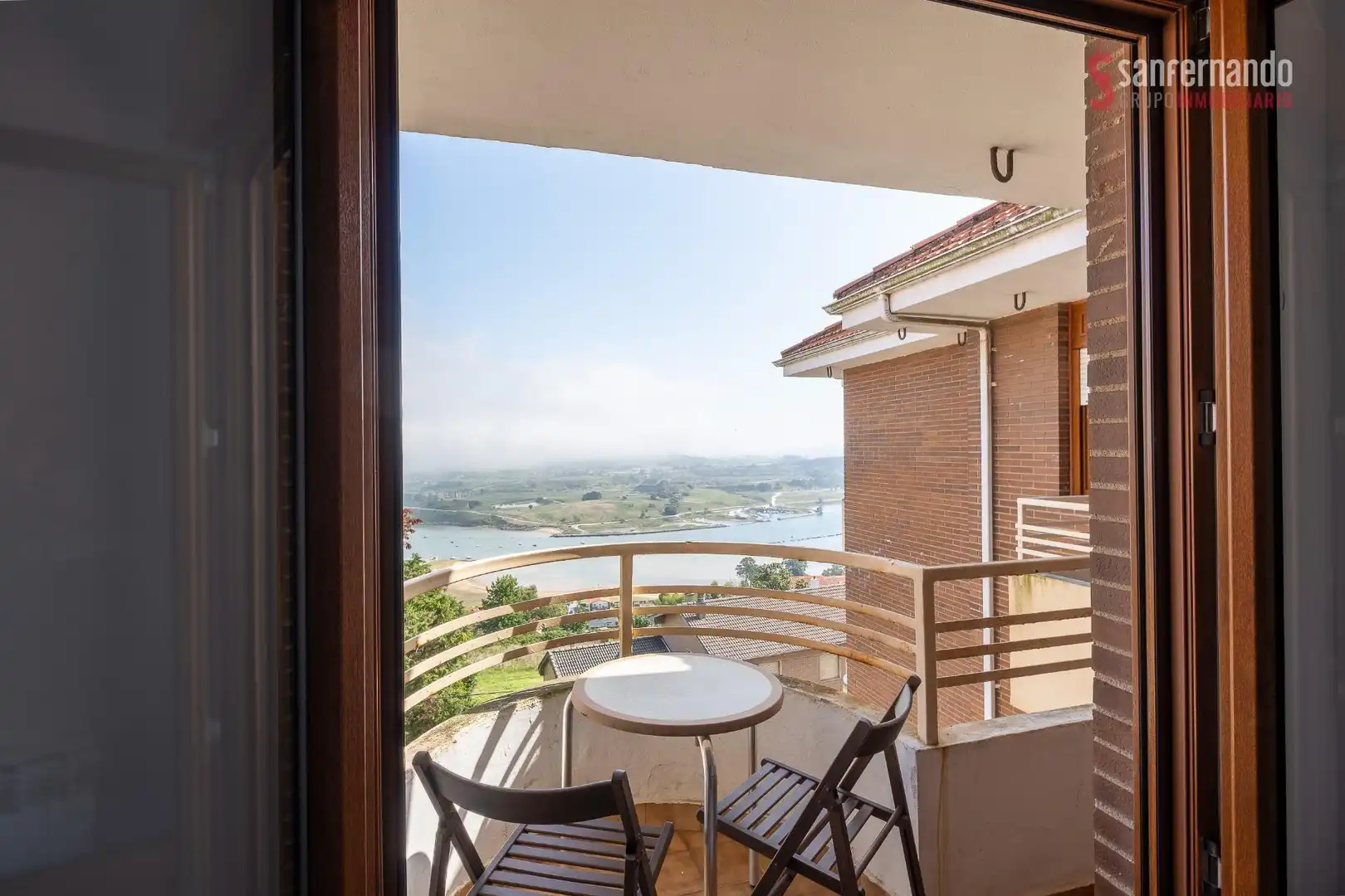 Terrasse von Wohnung zum Verkauf in Suances mit Heizung und Terrasse