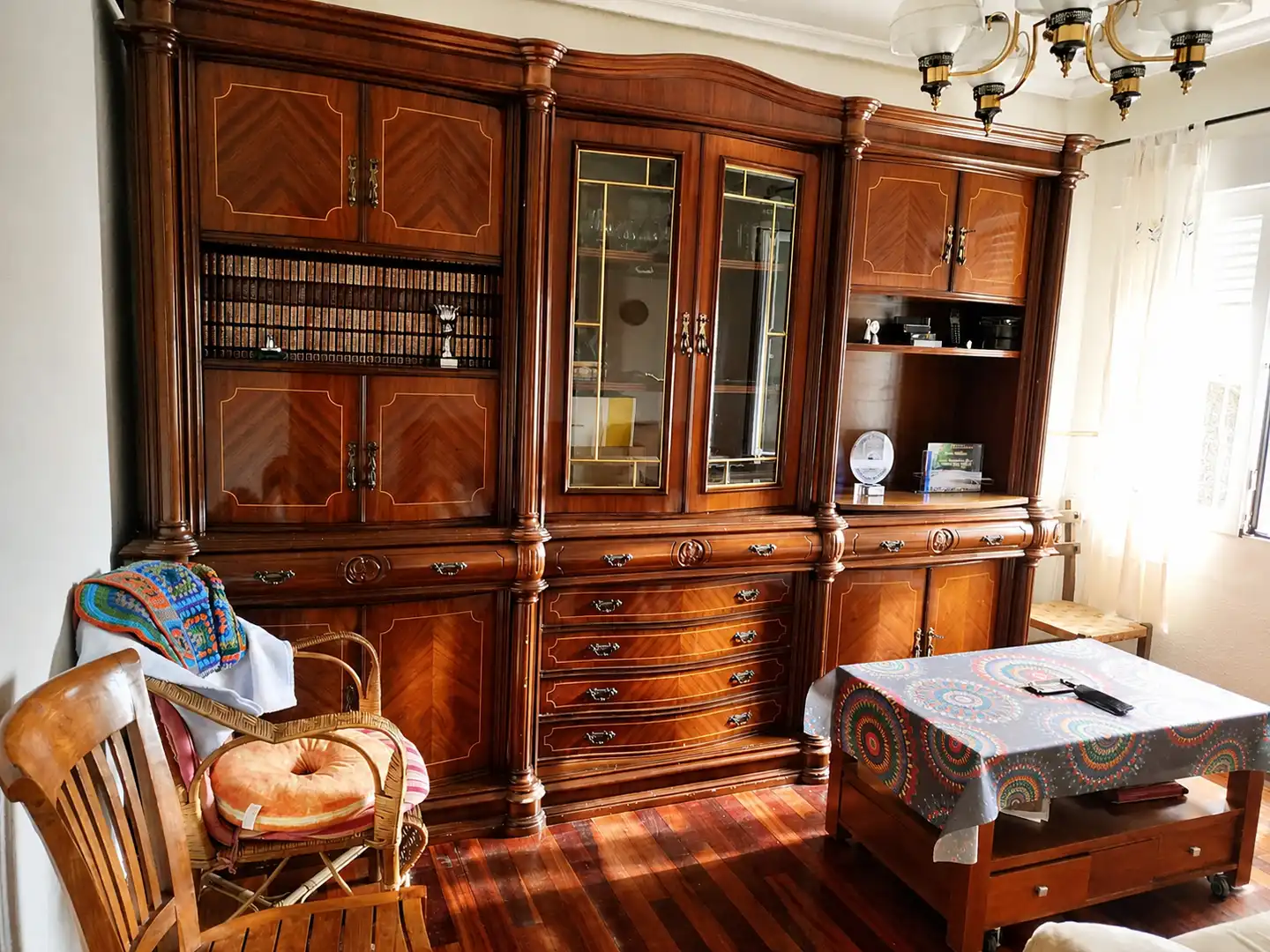 Esszimmer von Wohnung zur Miete in Santander mit Möbliert und Ofen