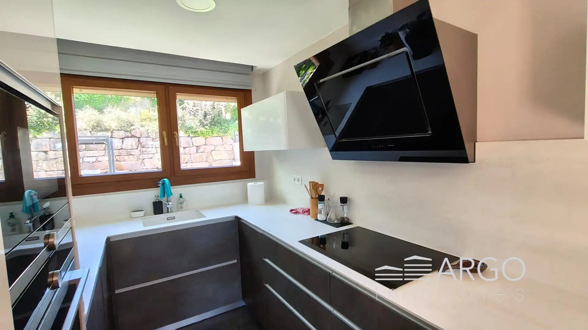 Cocina de Casa o chalet en venta en Vallromanes con Aire acondicionado, Calefacción y Jardín privado