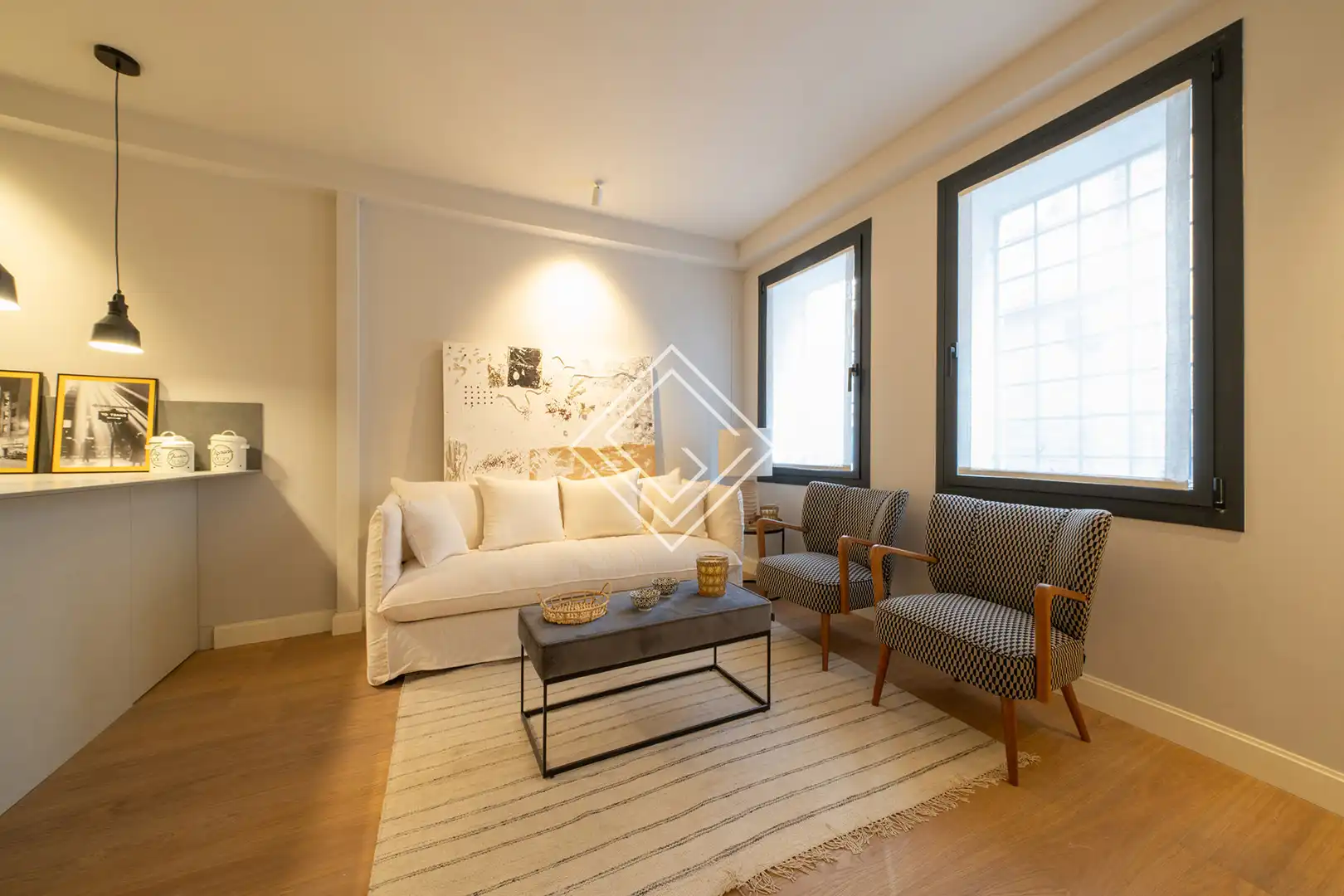 Sala de estar de Casa adosada en venta en Madrid con Aire acondicionado, Calefacción y Terraza