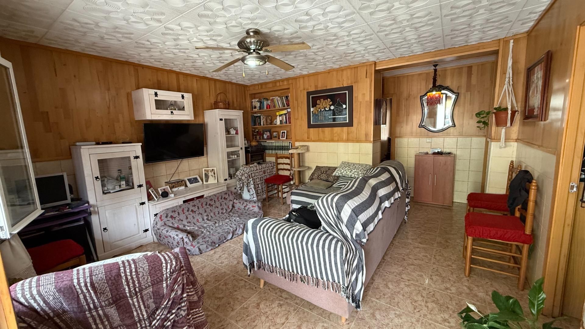Living room of Planta baja for sale in Bellreguard  with Air Conditioner, Heating and Terrace