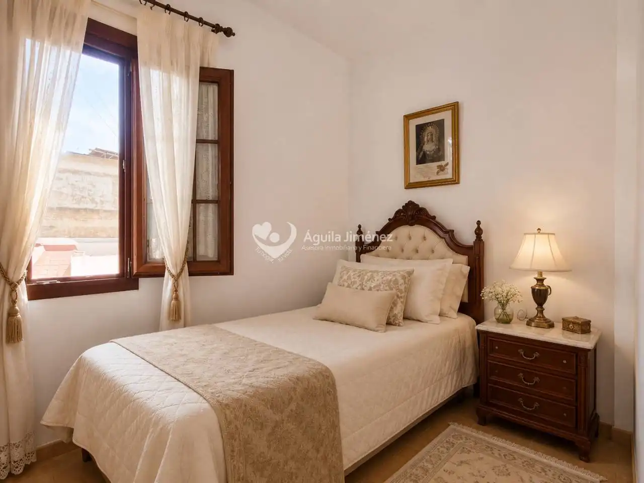 Bedroom of Flat for sale in Alcalá de Guadaira  with Air Conditioner, Heating and Storage room