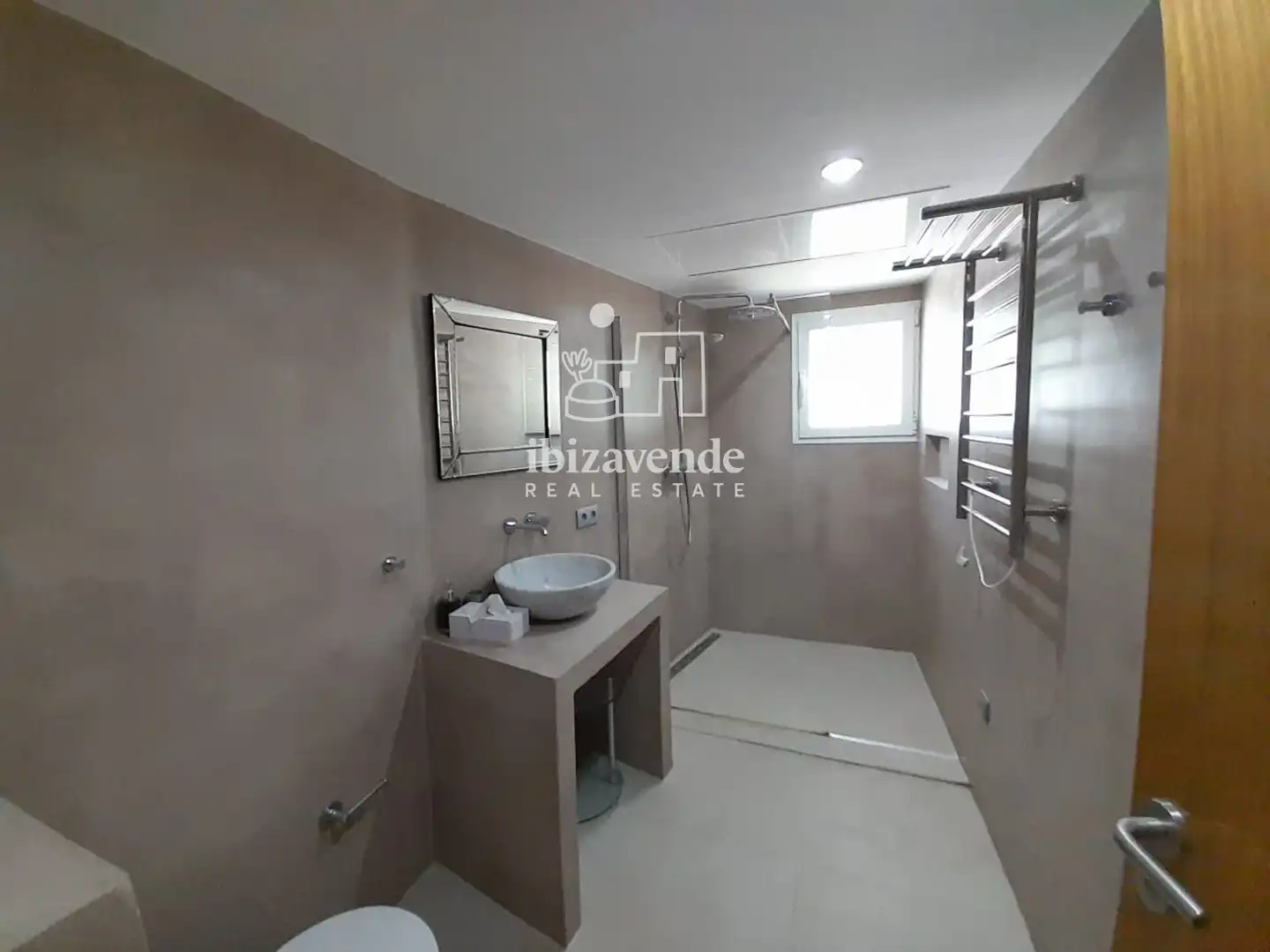 Bany de Casa o xalet en venda en Santa Eulària des Riu amb Aire condicionat, Calefacció i Piscina